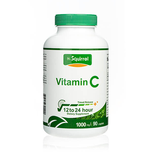 Vitamina C 1000 mg 90 tabletas Suplemento blanqueador de liberación controlada