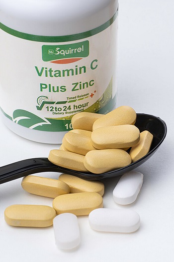 Tomar vitamina C y zinc es bueno para la salud